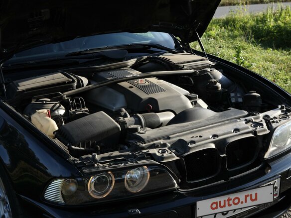 2001 BMW 5 серии 540i IV (E39) Рестайлинг, чёрный - вид 8