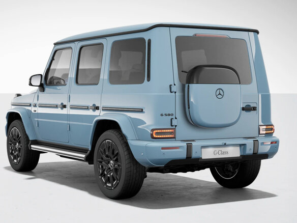 2024 Mercedes-Benz G-Класс 580 III (W465) Рестайлинг, голубой - вид 7