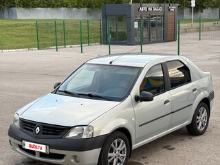 2009 Renault Logan I, серый, 420000 рублей, вид 2
