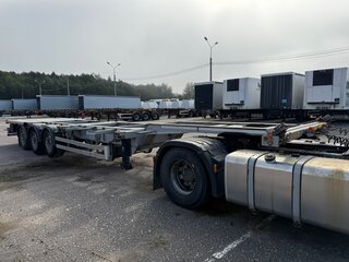 2021 Grunwald Полуприцеп контейнеровоз, серебристый, 1825000 рублей, вид 1