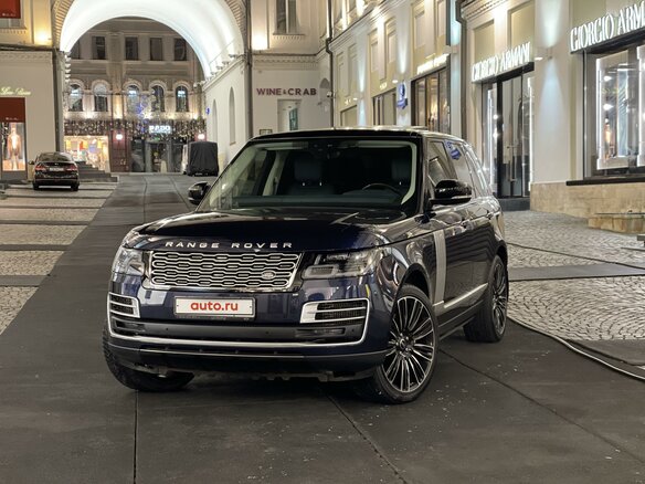 2018 Land Rover Range Rover IV Рестайлинг, синий - вид 16