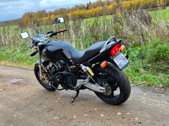 2001 Honda CB 400 Super Four, чёрный, 275000 рублей - вид 4