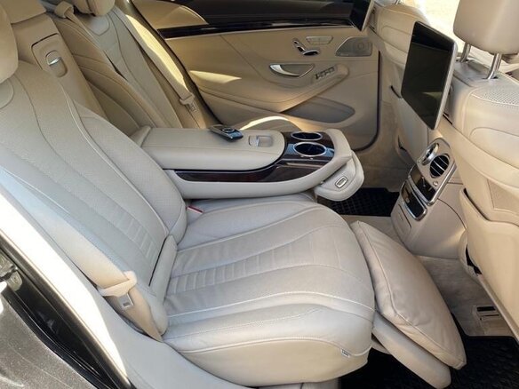 2017 Mercedes-Benz S-Класс 560 Long VI (W222, C217) Рестайлинг, чёрный, 4500000 рублей - вид 11