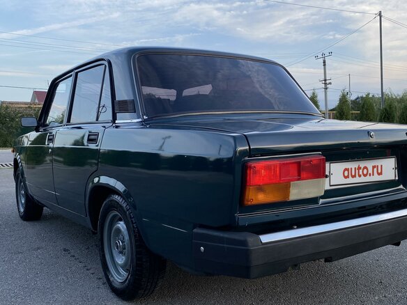 2008 Lada (ВАЗ) 2107, зелёный, 265000 рублей - вид 5