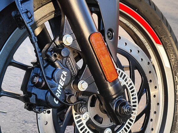 2022 Bajaj Pulsar N250, чёрный - вид 26