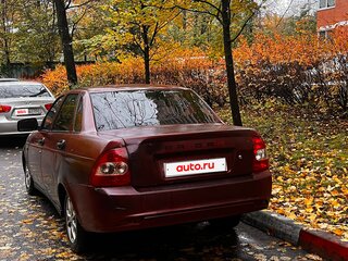 2007 Lada (ВАЗ) Priora I, красный, 140000 рублей, вид 5