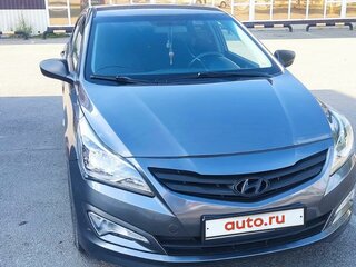 2015 Hyundai Solaris I Рестайлинг, серый, 900000 рублей, вид 1