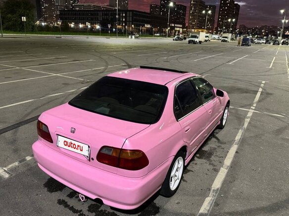 1999 Honda Civic VI Рестайлинг, синий, 475000 рублей - вид 14