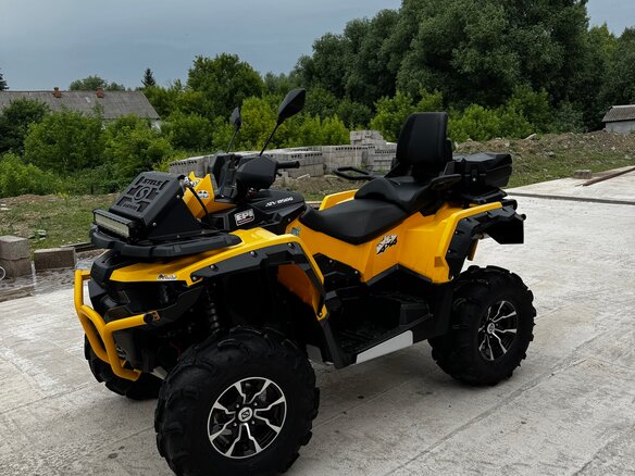 2020 Stels ATV-850 Guepard Trophy, жёлтый, 900000 рублей - вид 11