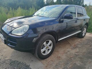 2005 Porsche Cayenne I (955), чёрный, 900000 рублей, вид 1