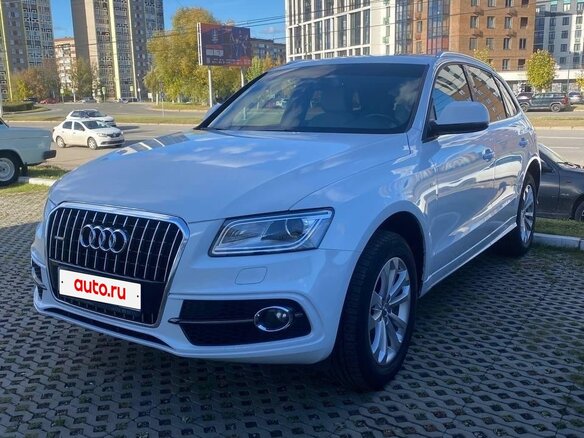 2014 Audi Q5 I (8R) Рестайлинг, белый, 2390000 рублей