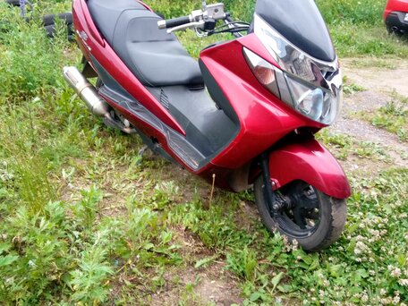2006 Suzuki Burgman (SkyWave) 400, пурпурный, 300000 рублей, вид 1