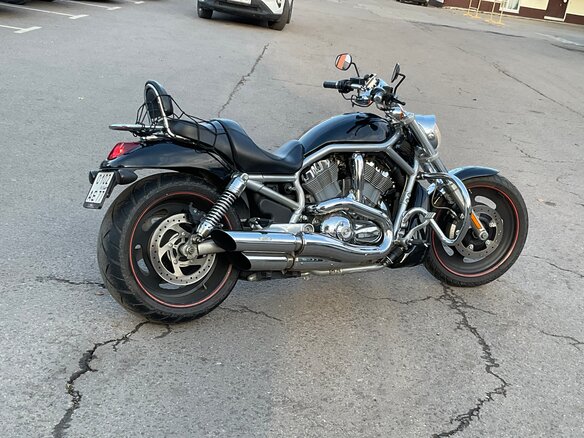 2003 Harley-Davidson V-Rod, чёрный, 700000 рублей - вид 4