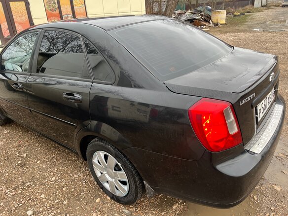 2006 Chevrolet Lacetti I, чёрный, 610000 рублей - вид 3