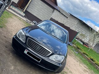 2002 Mercedes-Benz S-Класс 350 IV (W220) Рестайлинг, чёрный, 879595 рублей, вид 1