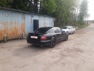 2008 Mercedes-Benz E-Класс 350 III (W211, S211) Рестайлинг, чёрный, 1050000 рублей, вид 4