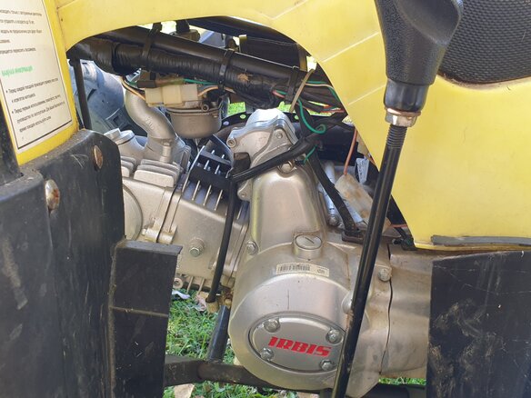 2013 Irbis ATV 125U, жёлтый, 55000 рублей - вид 4