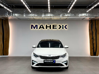 2019 Kia Optima IV Рестайлинг, белый, 2200000 рублей, вид 2