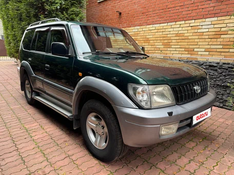 2000 Toyota Land Cruiser Prado 90 Series Рестайлинг, зелёный, 1220000 рублей, вид 1