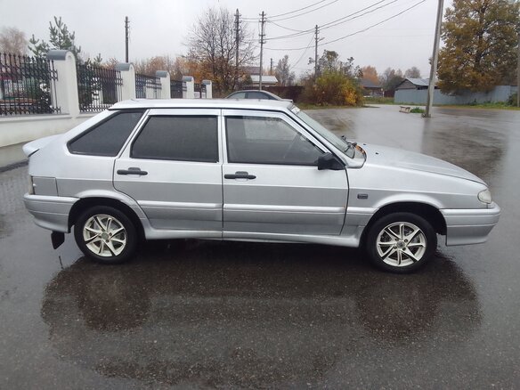 2007 Lada (ВАЗ) 2114, серебристый, 170000 рублей - вид 4