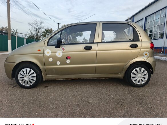 2011 Daewoo Matiz I Рестайлинг, золотистый, 205000 рублей - вид 3