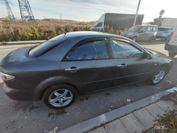 2007 Mazda 6 I (GG) Рестайлинг, серый, 370000 рублей - вид 2