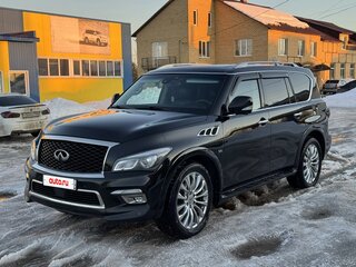 2017 Infiniti QX80 I Рестайлинг, чёрный, 3650000 рублей, вид 1