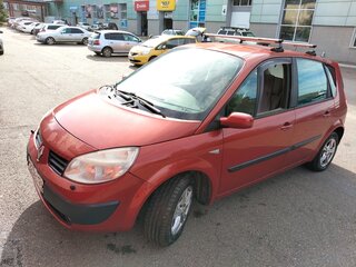 2006 Renault Scenic II, красный, 419990 рублей, вид 2