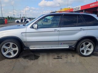 2004 BMW X5 3.0i I (E53) Рестайлинг, серебристый, 1500000 рублей, вид 2
