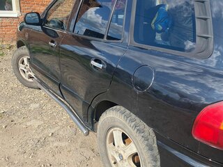2001 Hyundai Santa Fe I, чёрный, 570000 рублей, вид 2