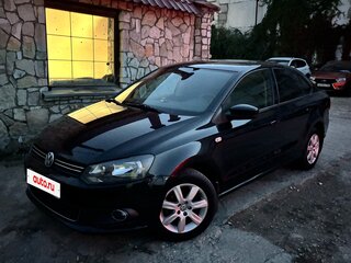 2011 Volkswagen Polo V, чёрный, 470000 рублей, вид 2