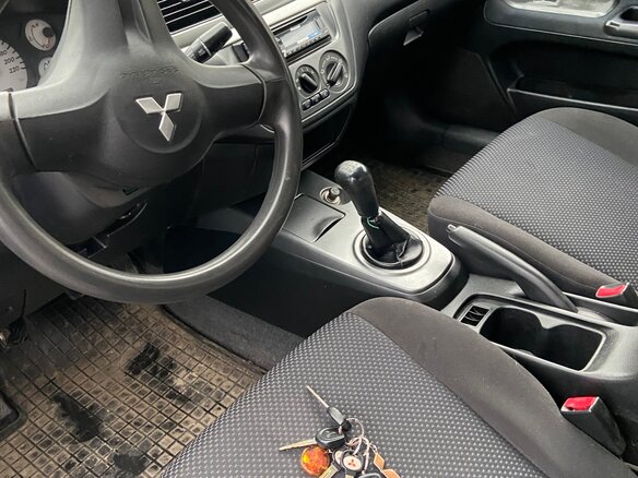 2007 Mitsubishi Lancer IX Рестайлинг, серый, 160000 рублей - вид 9