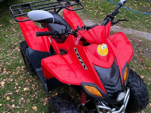 2011 Stels ATV-110, красный, 75000 рублей - вид 5