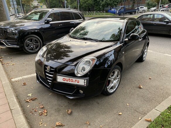 2009 Alfa Romeo MiTo I, чёрный