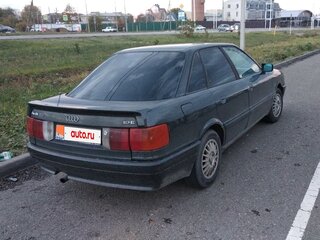 1987 Audi 80 IV (B3), зелёный, 170000 рублей, вид 4