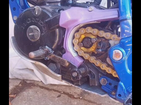 1986 Honda TLM, синий, 250000 рублей, вид 3
