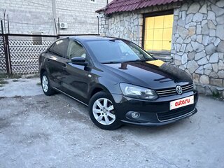 2011 Volkswagen Polo V, чёрный, 470000 рублей, вид 1