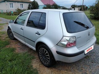 2001 Volkswagen Golf IV, серебристый, 265000 рублей, вид 4
