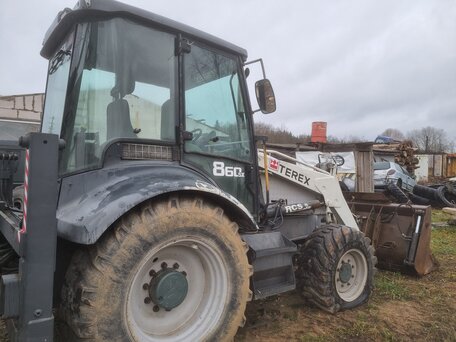 2004 Terex Экскаваторы-погрузчики, серый, 2400000 рублей, вид 5