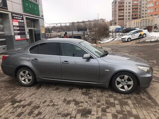 2007 BMW 5 серии 525i V (E60/E61) Рестайлинг, серый, 1250000 рублей, вид 2