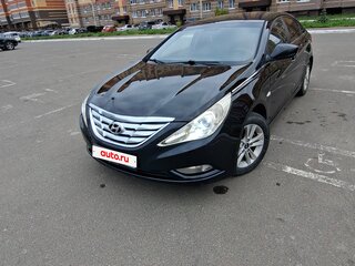 2011 Hyundai Sonata VI (YF), чёрный, 870000 рублей, вид 1