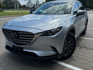 2023 Mazda CX-9 II Рестайлинг, серебристый, 3640000 рублей, вид 4