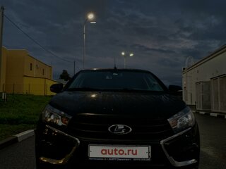 2016 Lada (ВАЗ) Vesta I, чёрный, 770000 рублей, вид 2