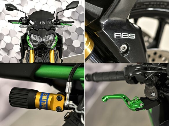 2022 Kawasaki Z 900, чёрный, 1177000 рублей - вид 9