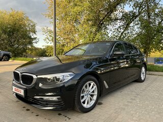 2018 BMW 5 серии 520d xDrive VII (G30/G31/G38), чёрный, 3700000 рублей, вид 1