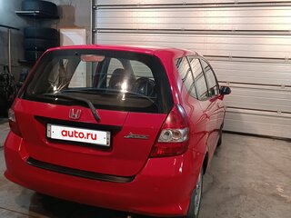 2007 Honda Jazz I Рестайлинг, красный, 560000 рублей, вид 4