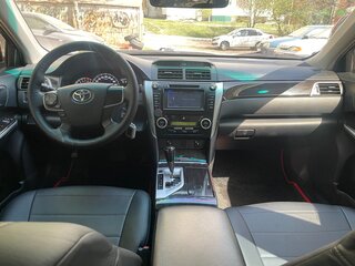 2014 Toyota Camry VII (XV50) Рестайлинг, белый, 1599000 рублей, вид 5
