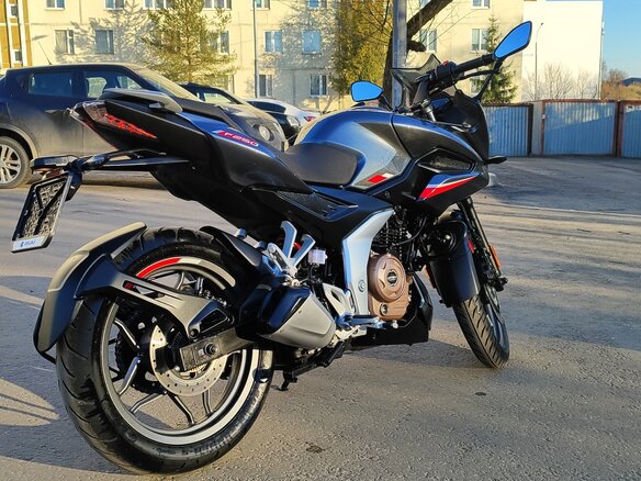 2022 Bajaj Pulsar N250, чёрный - вид 16