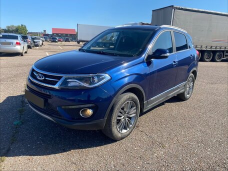 2018 Chery Tiggo 5 I Рестайлинг, синий, 801000 рублей, вид 1