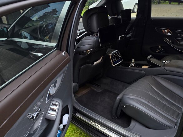 2017 Mercedes-Benz Maybach S-Класс 560 I (X222) Рестайлинг, чёрный, 5500000 рублей - вид 9